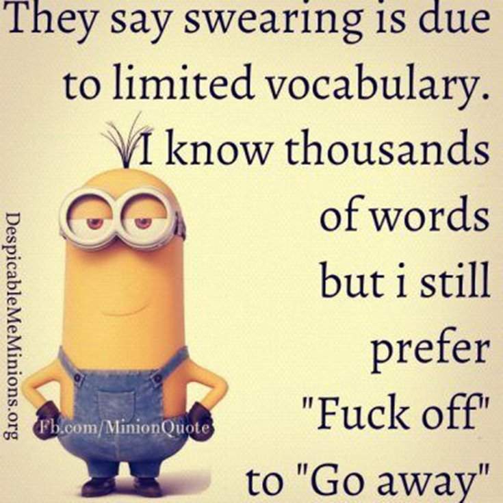 Funny despicable me Minions quotes with minions