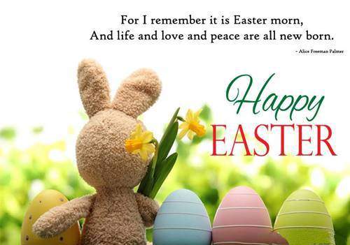 happy easter image greeting