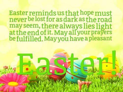happy easter images with quote