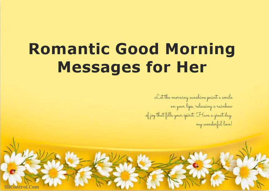 Romantic Good Morning Messages for Her