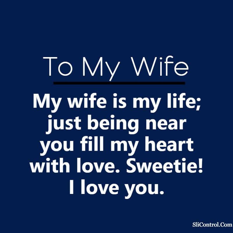 love quotes for wife from husband 