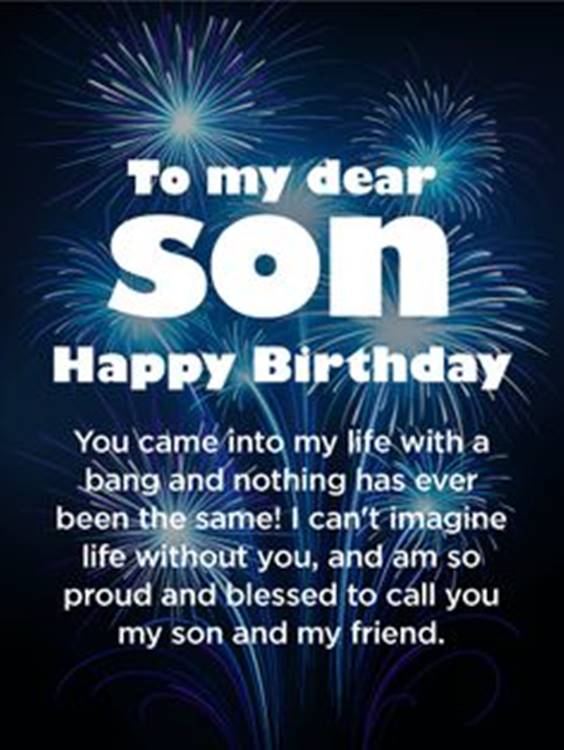 Happy Birthday For Son