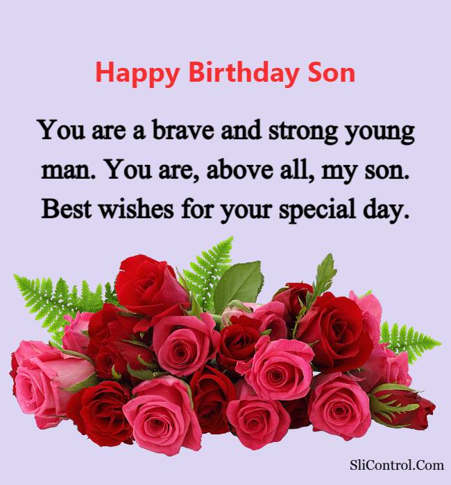 happy birthday son