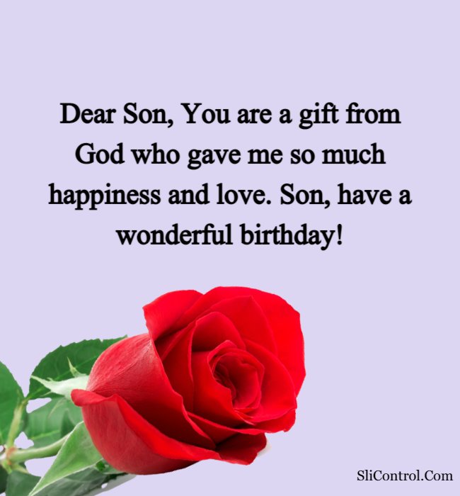 happy birthday son