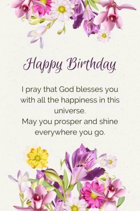 birthday prayer for sister happy birthday prayers