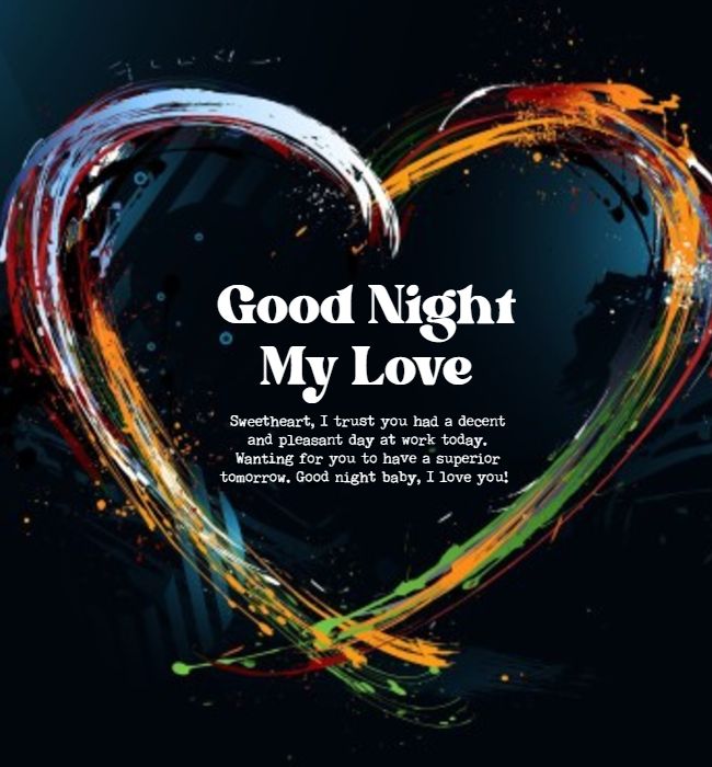 good night love message 1