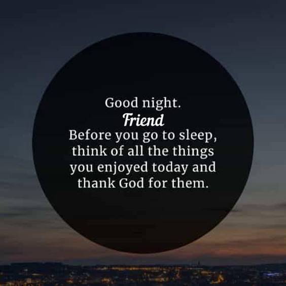 good night quotes for close friends