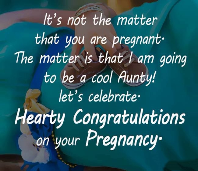 hey congrats to you as you pregnancy congratulations message