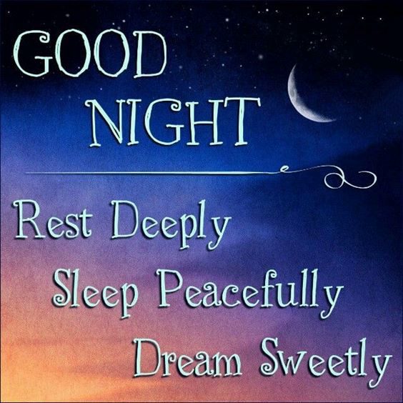 good night sleep well images