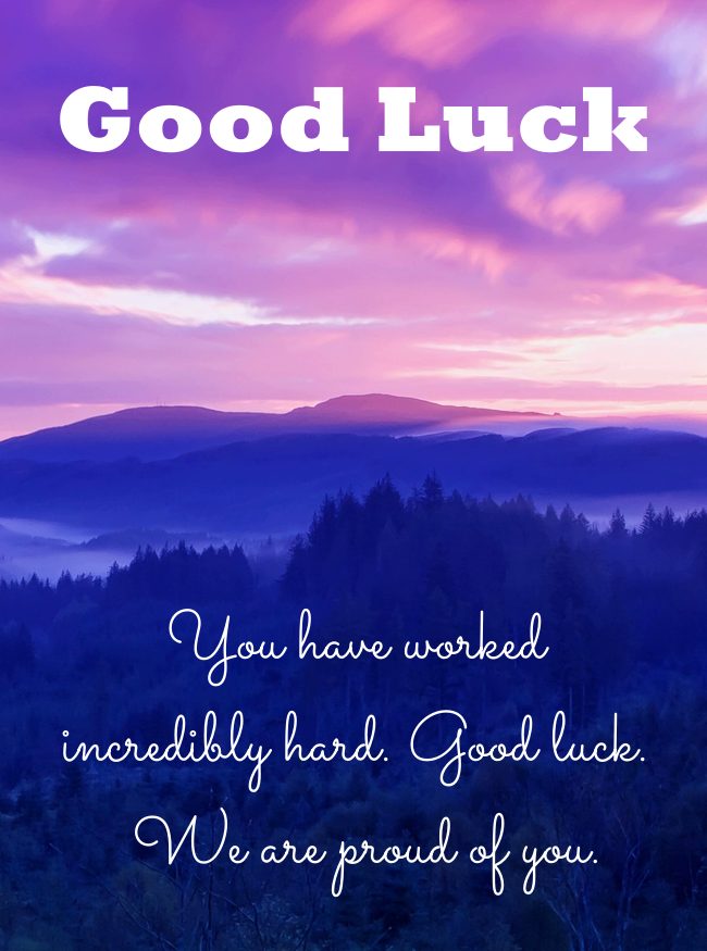 motivation good luck quote