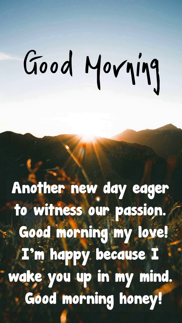 most romantic good morning texts to brighten her day