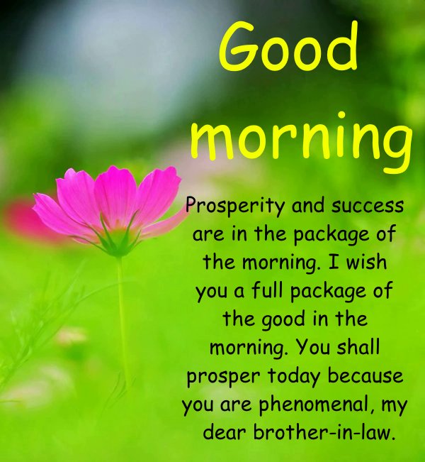 Best and short Good Morning Prayer Messages for Brother In Law