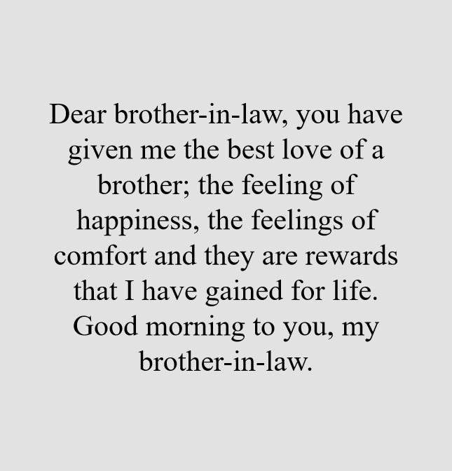Good morning quotes for brother in law good morning brother in english
