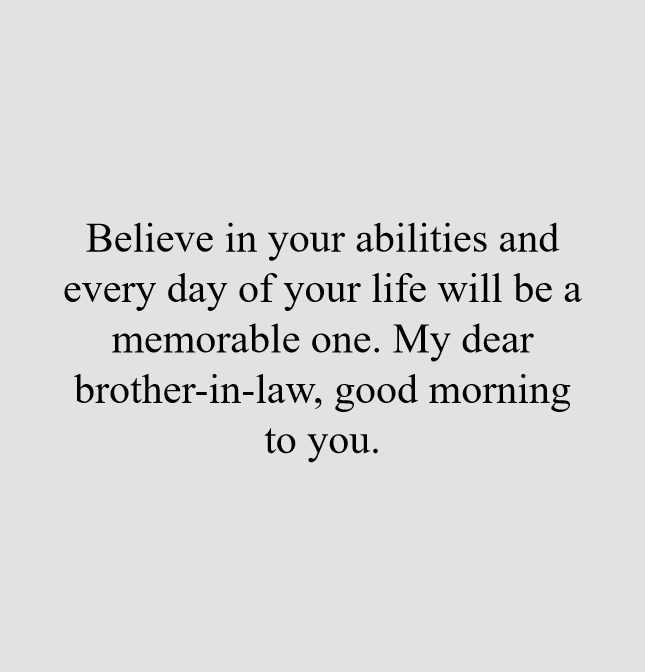 emotional brother in law quotes short