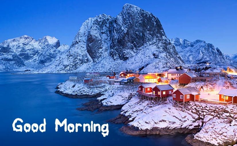 37 Amazing Winter Good Morning Images With Pictures