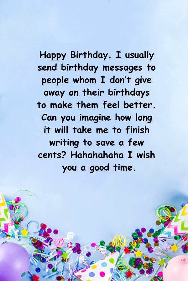 Funny Birthday Quotes SMS Status Happy birthday Images