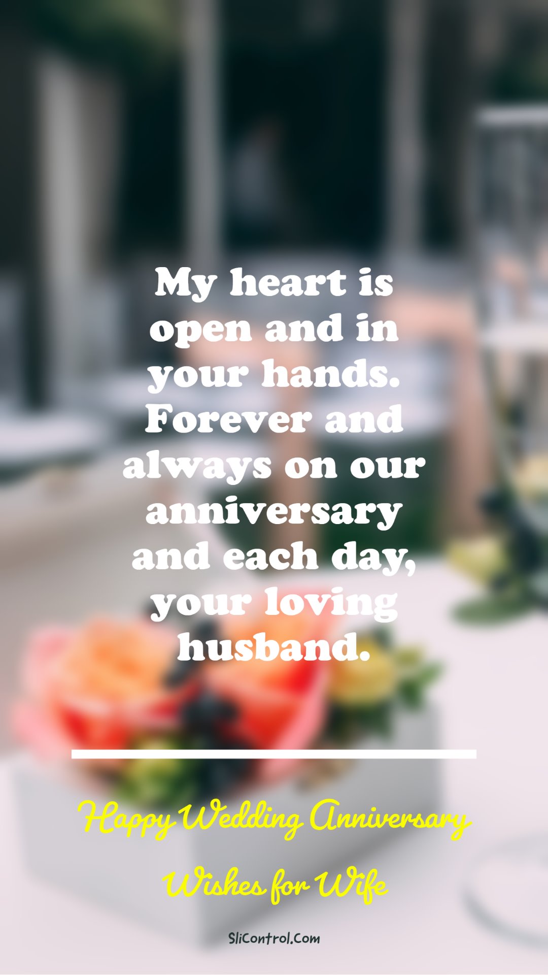 best wedding anniversary wishes status for wife