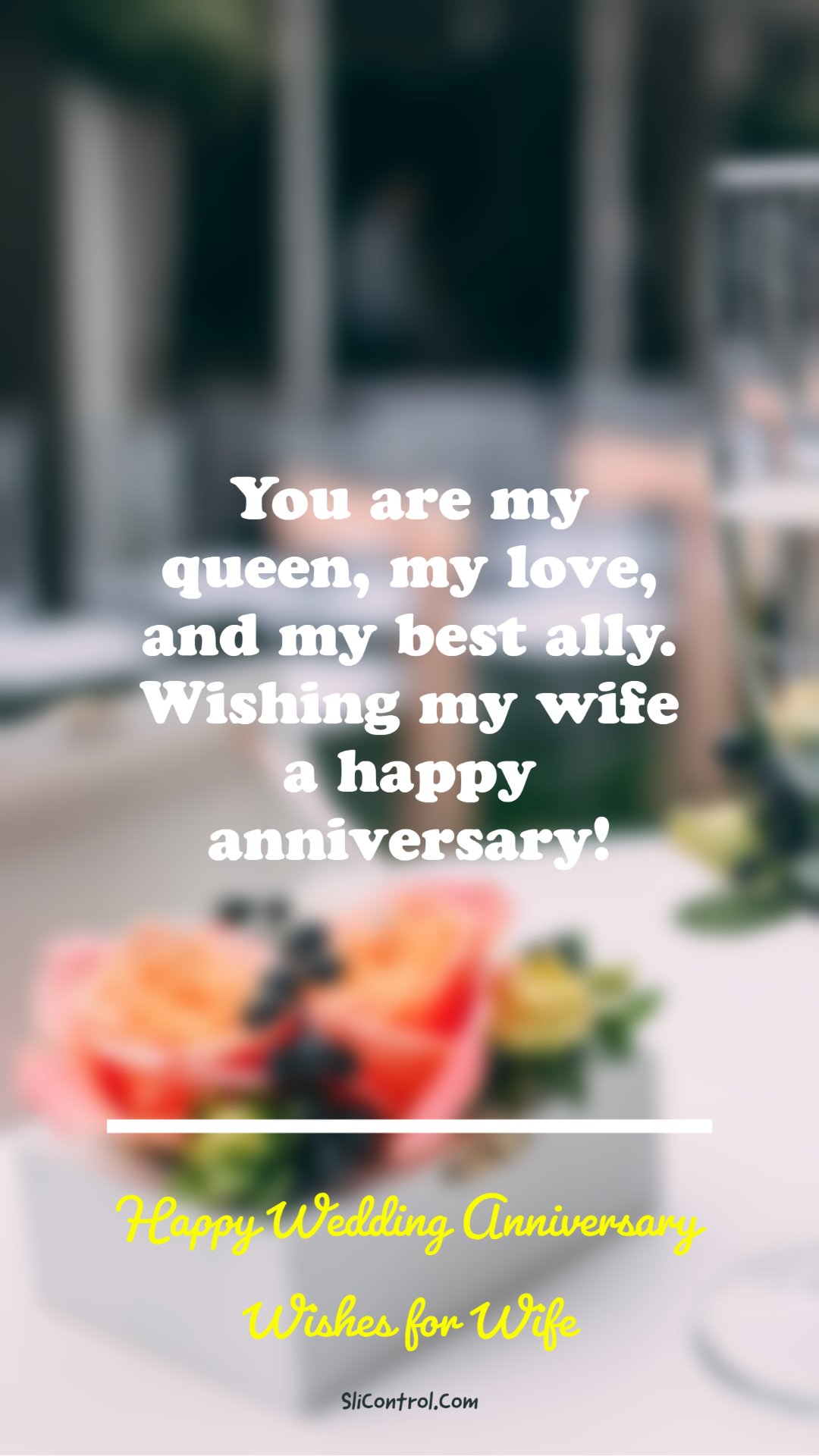 romantic wedding anniversary wishes for wife