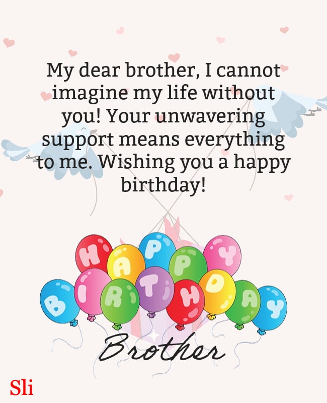 Inspirational Birthday Wishes for Brother - Happy Birthday Brother ...