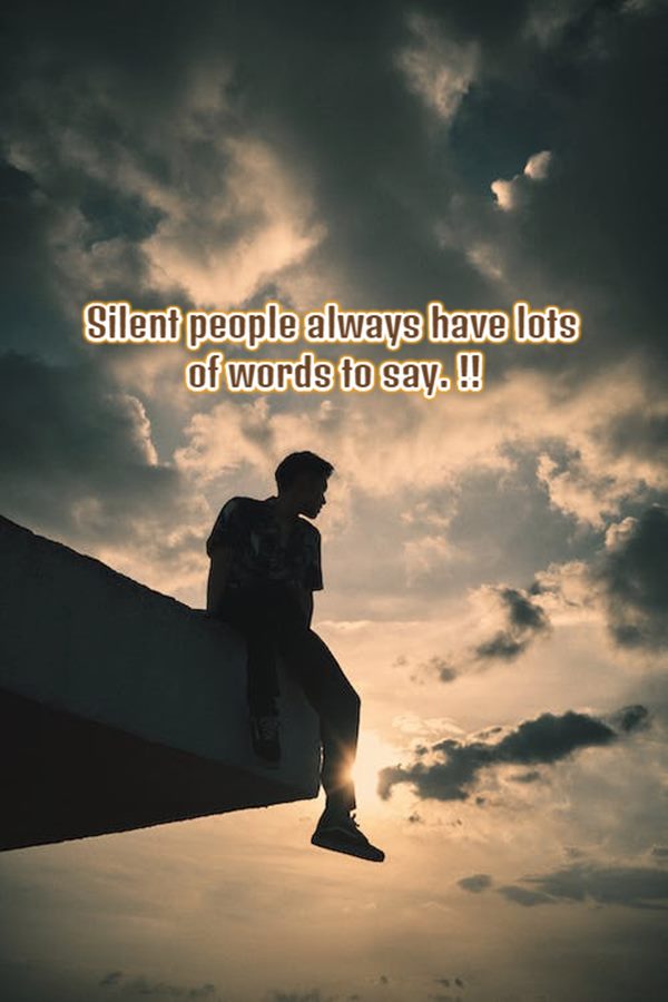 silence quotes about life