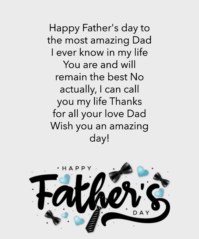 Happy Fathers Day Captions for Your Dad Father's Day Greetings 3 Happy Fathers Day Captions for Your Dad Father's Day Greetings 3